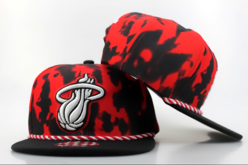 NBA Miami Heat MN Snapback Hat #139